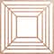 Ekena Millwork Raven Wood Fretwork Pierced Ceiling Medallion, Cherry, 20"OD x 7 3/8"ID x 3/8"T CMWP20X20X0375RACH - alternate 1